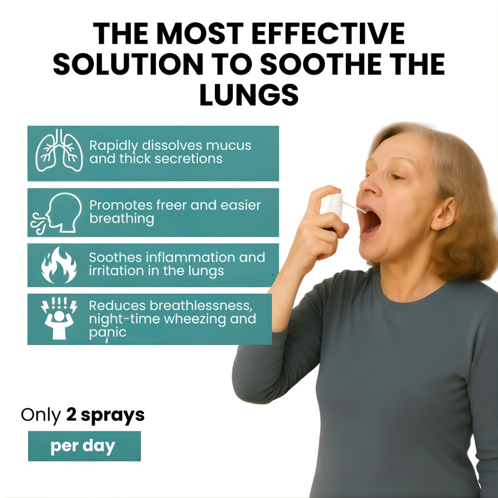 BreatheClear™ fine-mist herbal throat spray