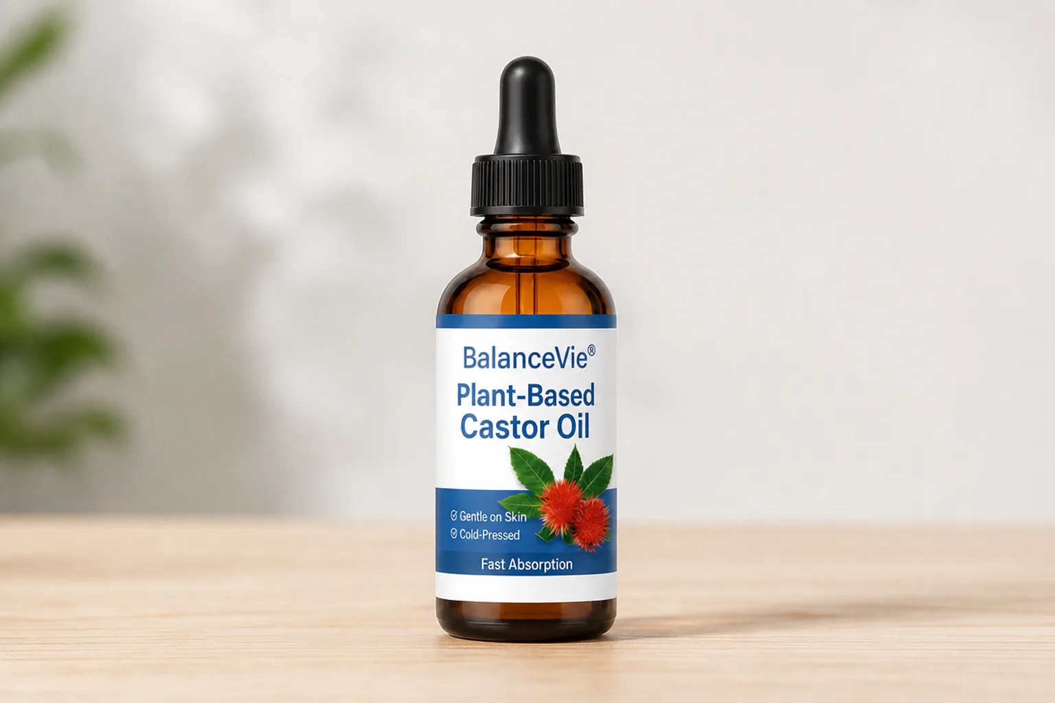 BalanceVie® hexane-free organic castor oil pack