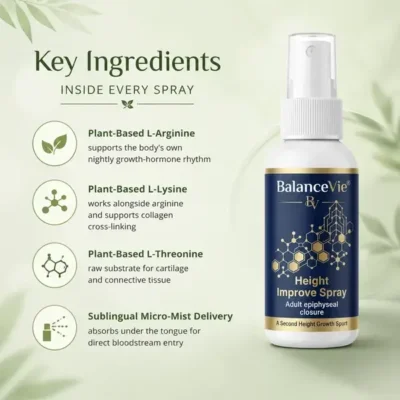 BalanceVie® Height Improve Spray with two-pump serving