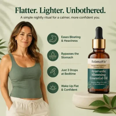 BalanceVie® Ayurvedic Slimming Essential Oil with cold-pressed castor oil