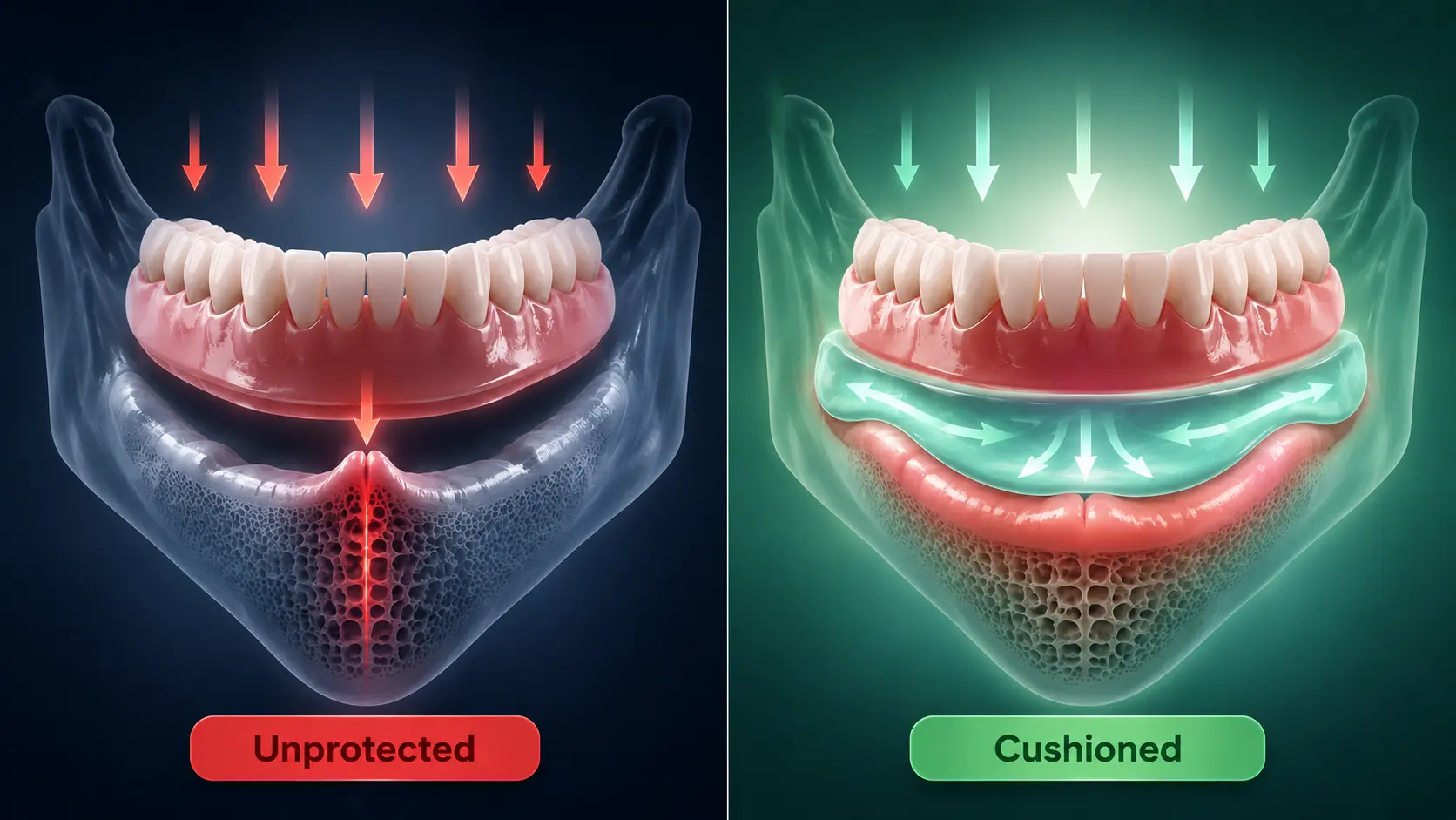 BalanceVie® denture cushion gel in squeeze tube