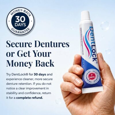 DentLock® zinc-free denture adhesive