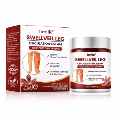 Timilk® leg cream with caffeine and menthyl lactate