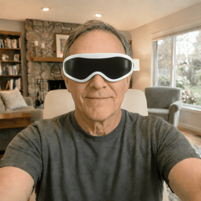 BalanceVie wearable LED light therapy glasses