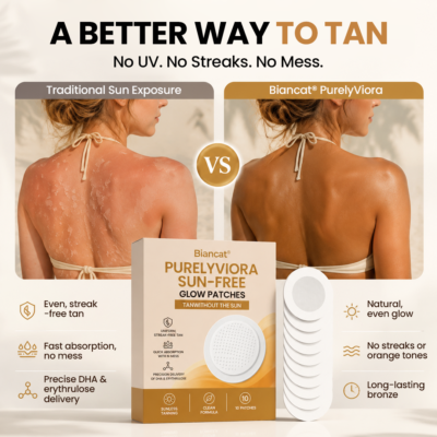 Biancat® sunless glow patches with erythrulose