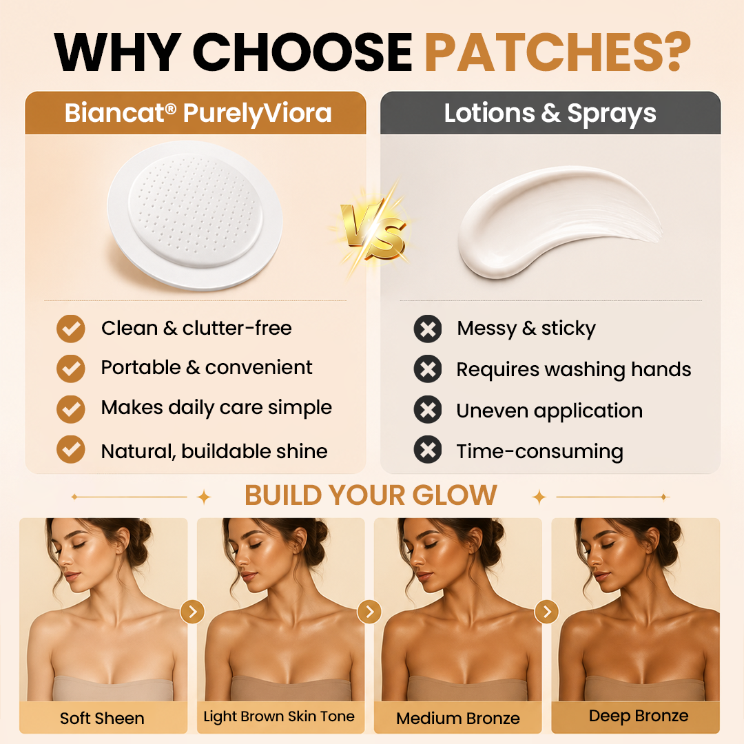 Biancat® PurelyViora Sun-Free Glow Patches 10 pack