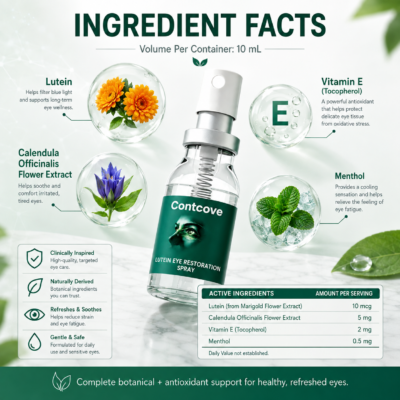 Contcove® Lutein Eye Care Spray 10 mL