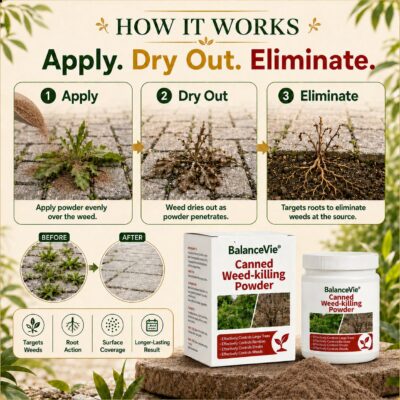 BalanceVie® Canned Weed-killing Powder for outdoor spaces