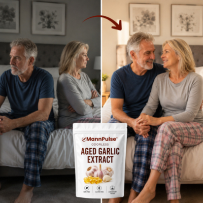 MannPulse garlic supplement with aged garlic extract