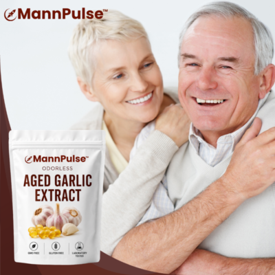 MannPulse odorless garlic softgels for daily use