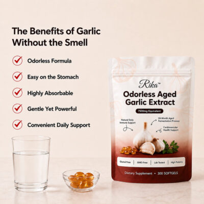 Rika™ 24-month aged garlic extract formula